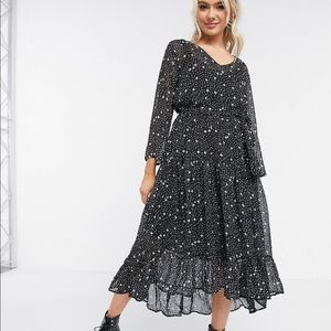 Midi high low dress from ASOS